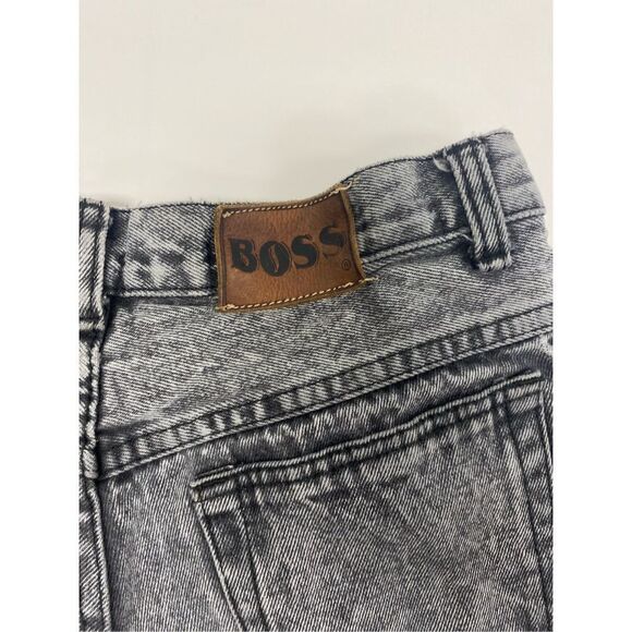 Vintage Gray Acid Wash Jeans - Picture 4 of 7